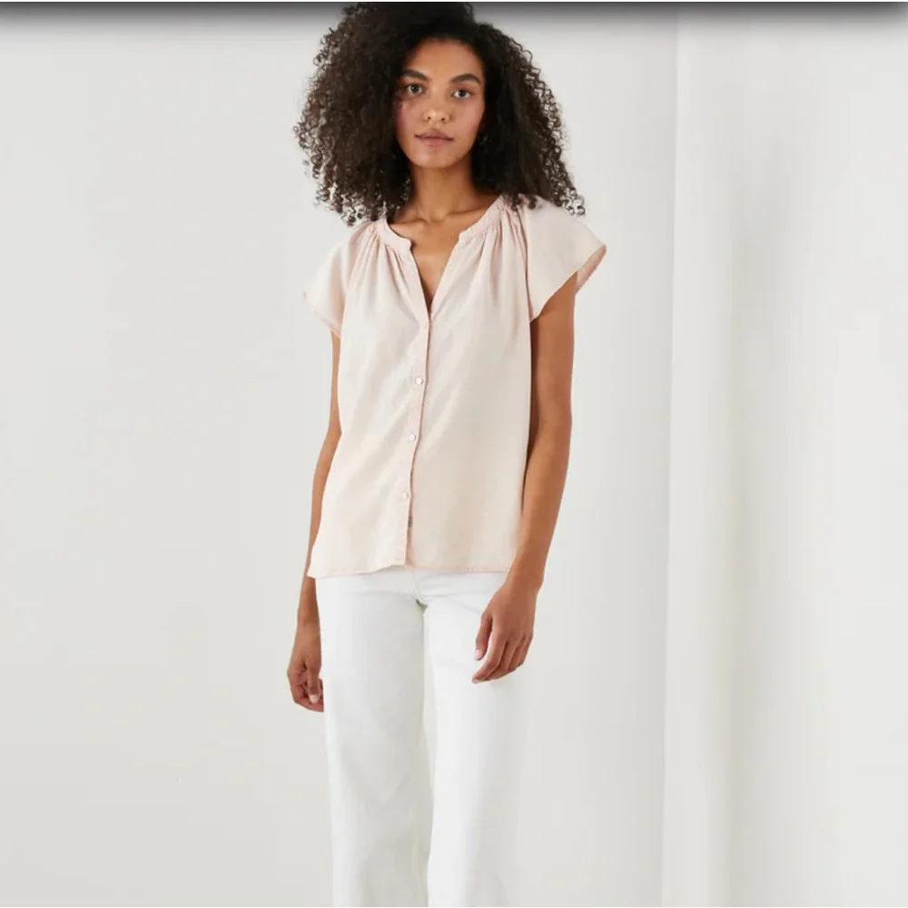 NWOT Rails Alena Split-Neck Top - Picture 3 of 11